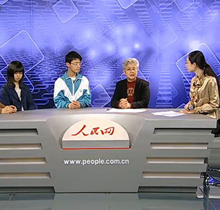 唐闻生副主席作客人民网谈日本青少年访问团来访