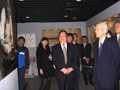 李宁秘书长陪同村山富市参观故居