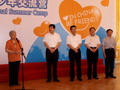 我会领导出席开营式
